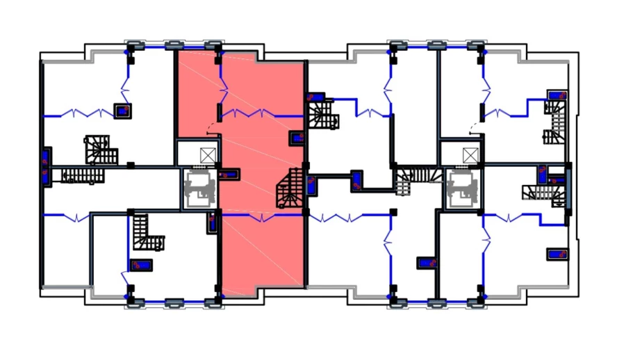 3-xonali xonadon 89 m²  9/9 qavat