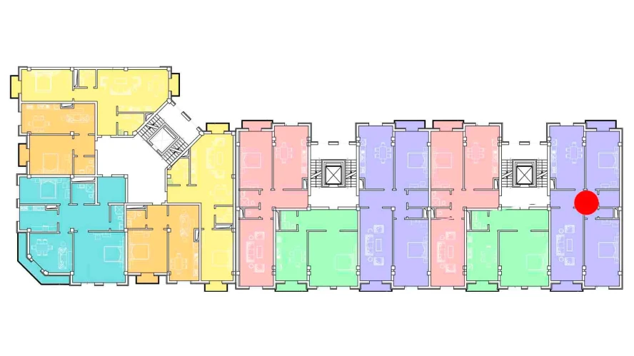 4-xonali xonadon 133 m²  4/4 qavat