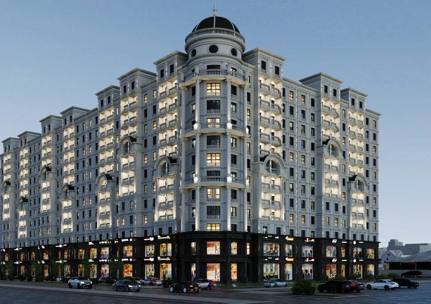 2-комнатная квартира 65.5 м²  13/13 этаж