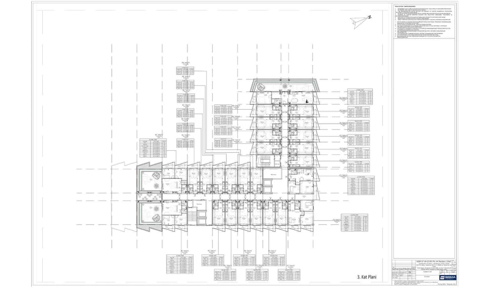 1-xonali xonadon 23.35 m²  3/3 qavat