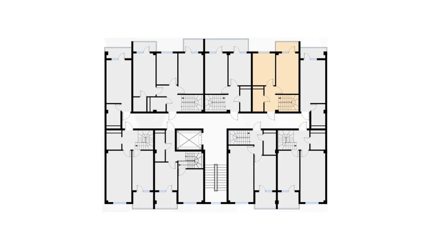 2-комнатная квартира 79.92 м²  7/7 этаж | Жилой комплекс Bochka Resort