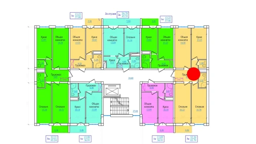 3-комнатная квартира 83.79 м²  9/9 этаж | Жилой комплекс PROVANS