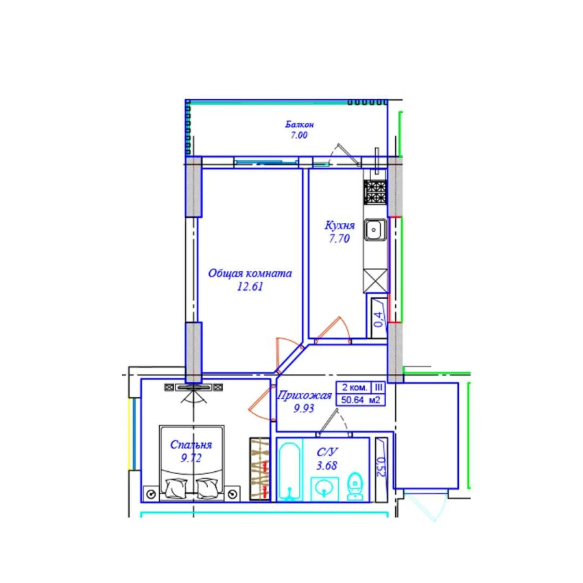 2-body.ApartmentCard.комнатная квартира 50.64 body.ApartmentCard.м²  2/2 body.ApartmentCard.этаж