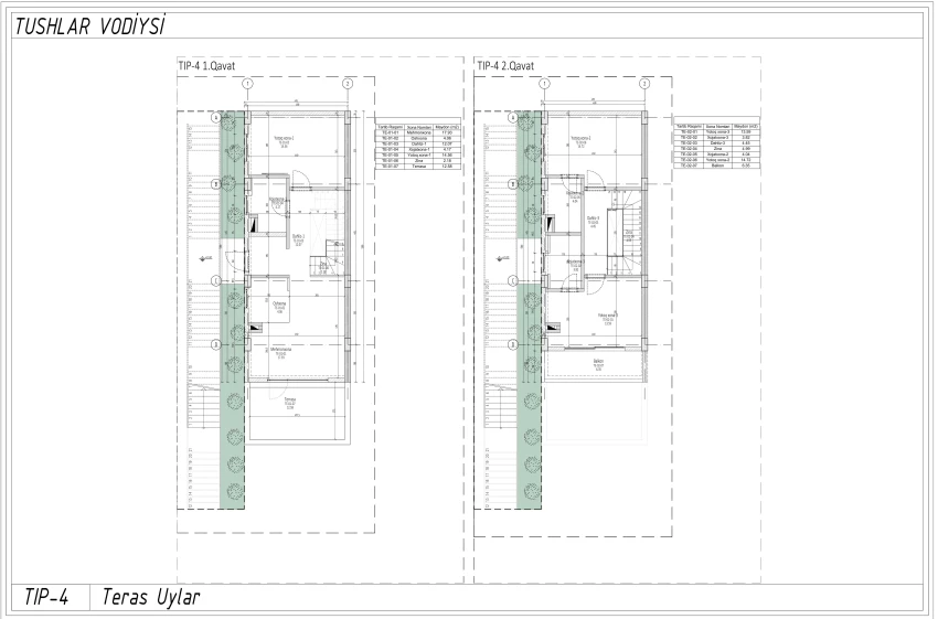 4-комнатная квартира 106.259 м²  2/2 этаж