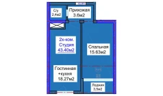 2-body.ApartmentCard.комнатная квартира 43.4 body.ApartmentCard.м²  16/16 body.ApartmentCard.этаж