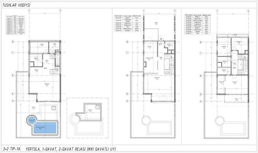 5-xonali xonadon 219.556 m²  1/1 qavat