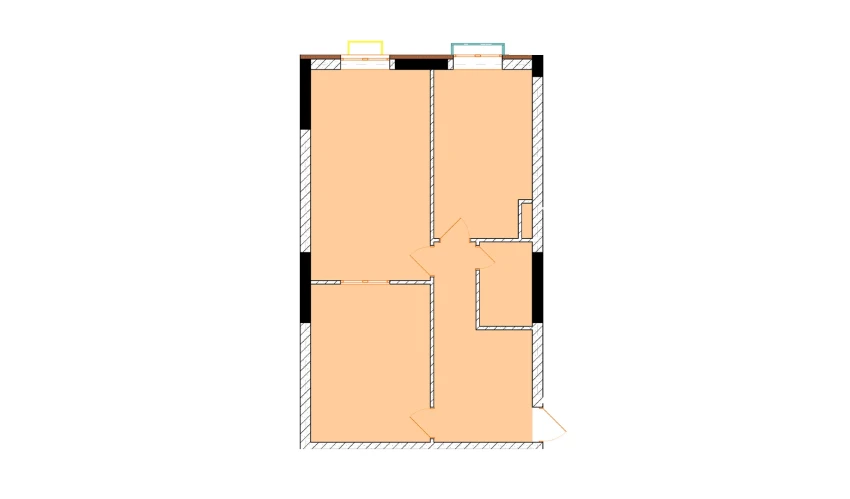 2-комнатная квартира 66.8 м²  5/12 этаж | Жилой комплекс Uchtepa Avenue