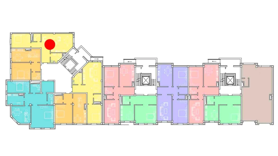 2-xonali xonadon 79 m²  1/1 qavat