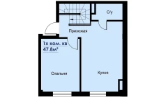 2-body.ApartmentCard.комнатная квартира 47.8 body.ApartmentCard.м²  1/1 body.ApartmentCard.этаж