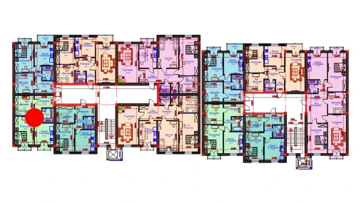 2-комнатная квартира 60 м²  10/10 этаж | Жилой комплекс AFROSIYOB