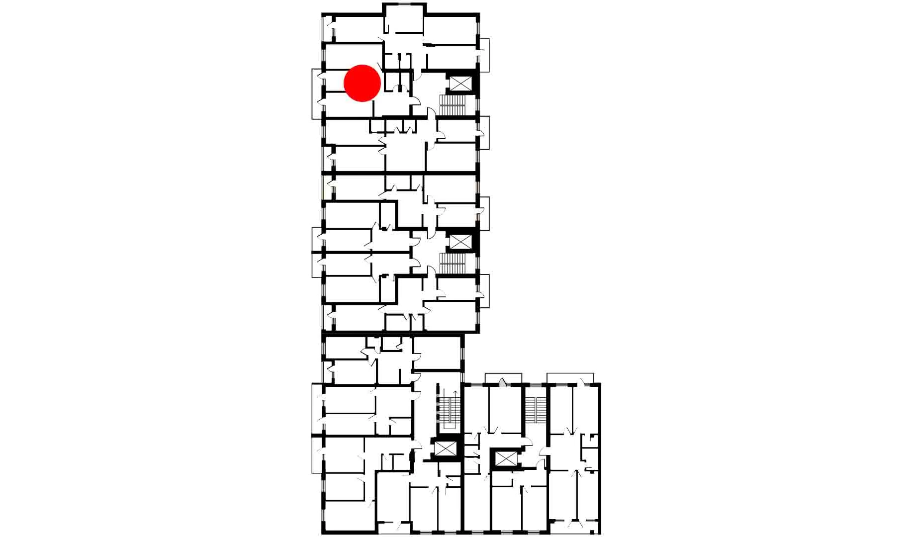 2-xonali xonadon 83.8 m²  7/7 qavat