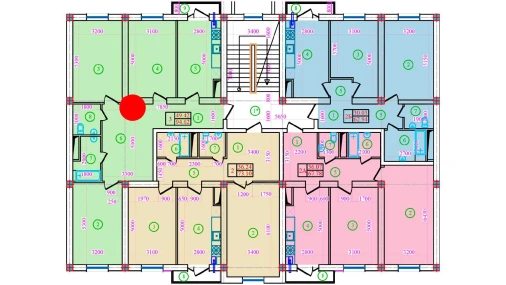 3-комнатная квартира 94.62 м²  3/5 этаж | Жилой комплекс Bog’zor