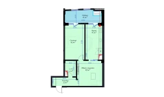 2-комн. квартира 71.9 м²  11/14 этаж | Жилой комплекс Avia Palace