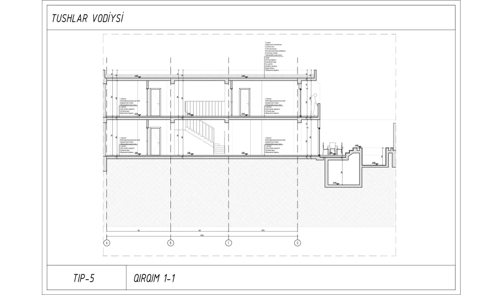 7-xonali xonadon 146.881 m²  2/2 qavat