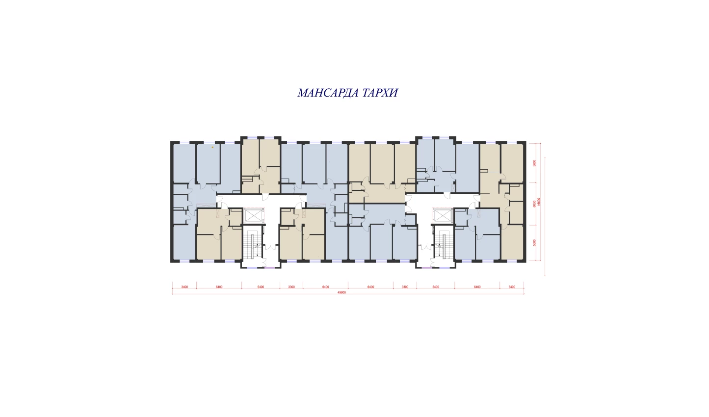 3-xonali xonadon 98.37 m²  10/10 qavat