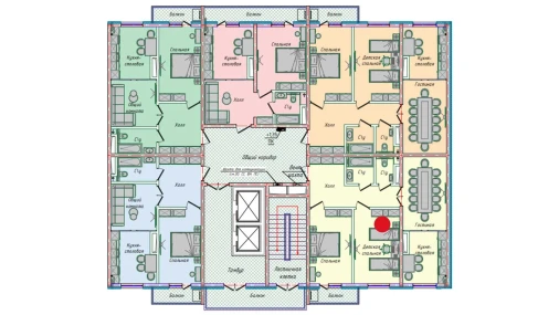 3-комнатная квартира 80.66 м²  11/16 этаж | Жилой комплекс EKO PARK