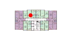 2-комн. квартира 50.3 м²  13/16 этаж | Жилой комплекс TRINITY