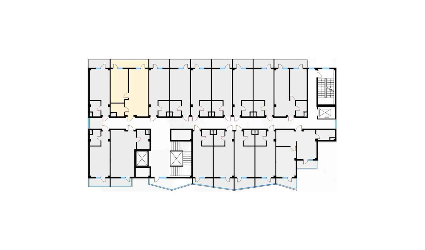 2-xonali xonadon 54.66 m²  5/7 qavat | Bochka Resort Turar-joy majmuasi