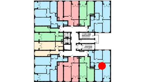 3-комнатная квартира 82 м²  5/16 этаж | Жилой комплекс Musaffo