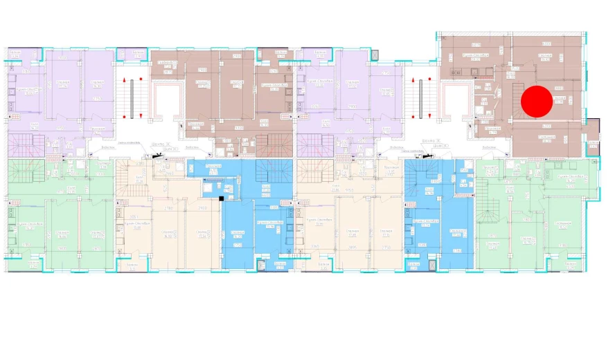 3-комнатная квартира 101.46 м²  9/9 этаж