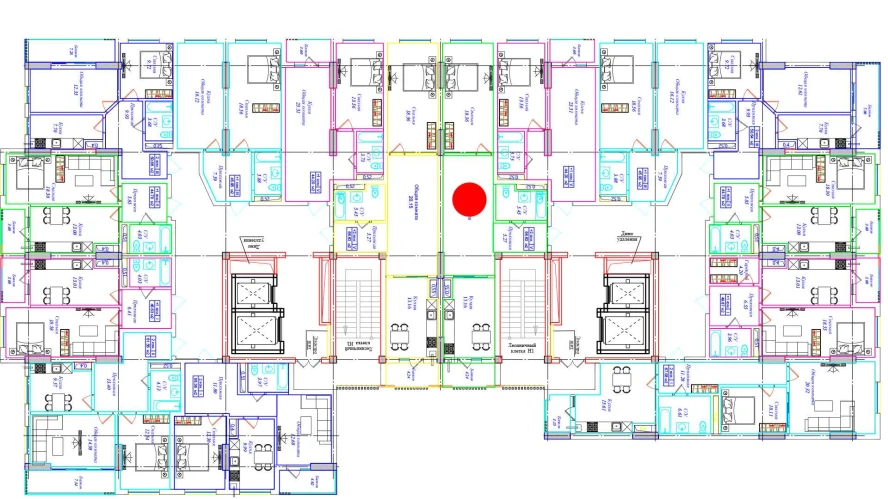 2-комнатная квартира 66.63 м²  4/4 этаж