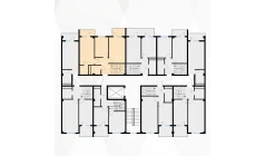 3-xonali xonadon 124.86 m²  7/7 qavat | Bochka Resort Turar-joy majmuasi