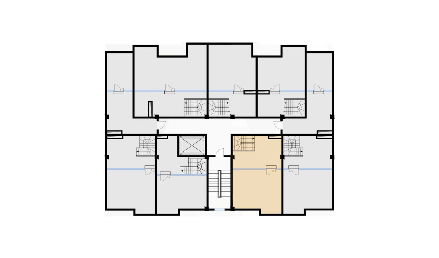 2-комн. квартира 96.61 м²  7/7 этаж | Жилой комплекс Bochka Resort