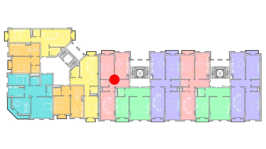 3-комнатная квартира 100.33 м²  7/7 этаж