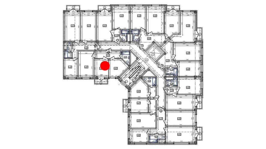 2-комнатная квартира 50.07 м²  2/2 этаж