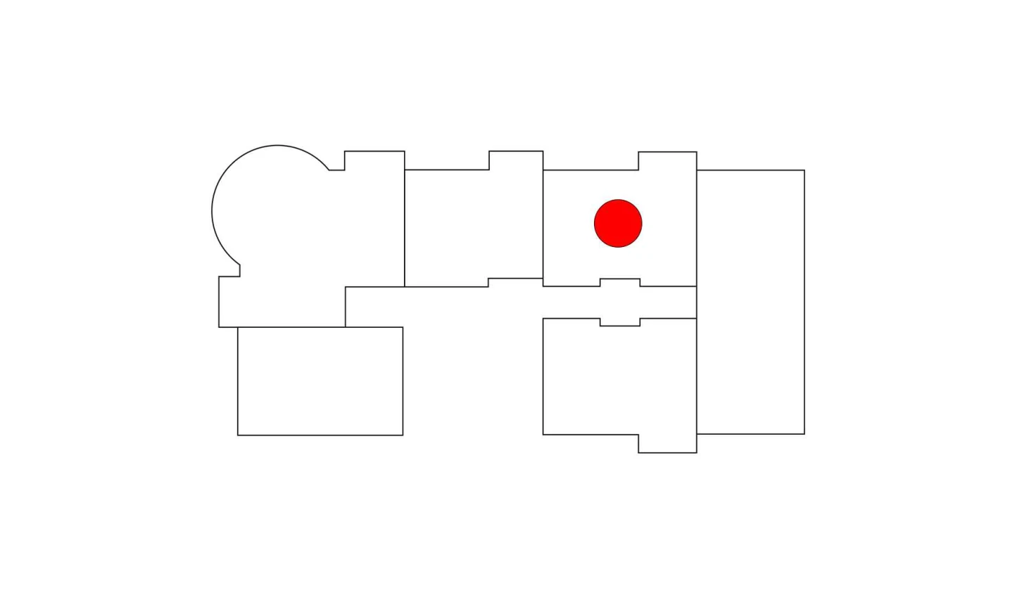 2-комнатная квартира 55.35 м²  3/3 этаж