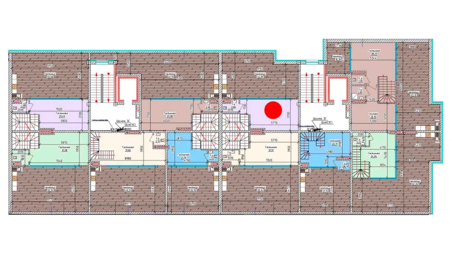 3-комнатная квартира 71.9 м²  9/9 этаж