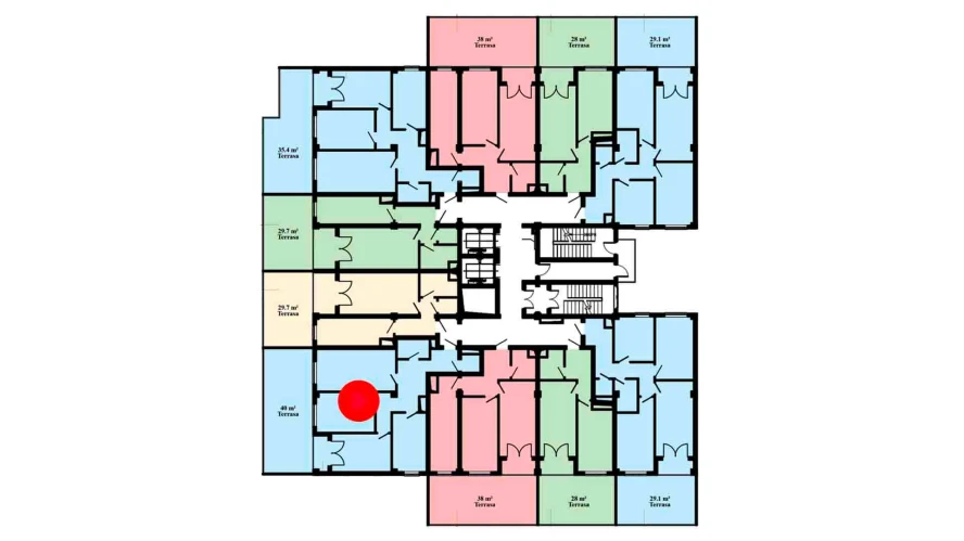 3-xonali xonadon 87.8 m²  3/3 qavat