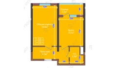 1-body.ApartmentCard.комнатная квартира 44.8 body.ApartmentCard.м²  2/2 body.ApartmentCard.этаж