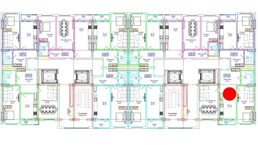 2-xonali xonadon 76.11 m²  16/16 qavat | UCHTEPA CITY Turar-joy majmuasi