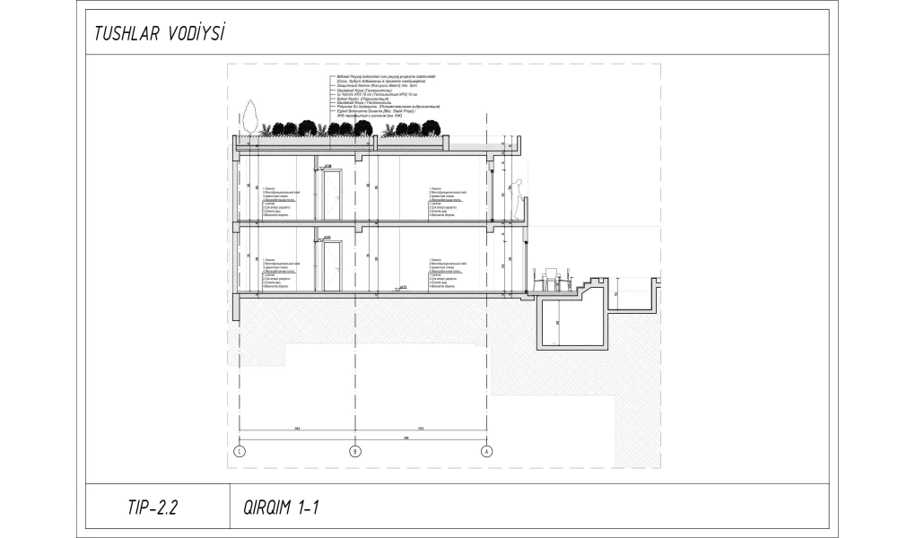 4-xonali xonadon 125.683 m²  4/4 qavat