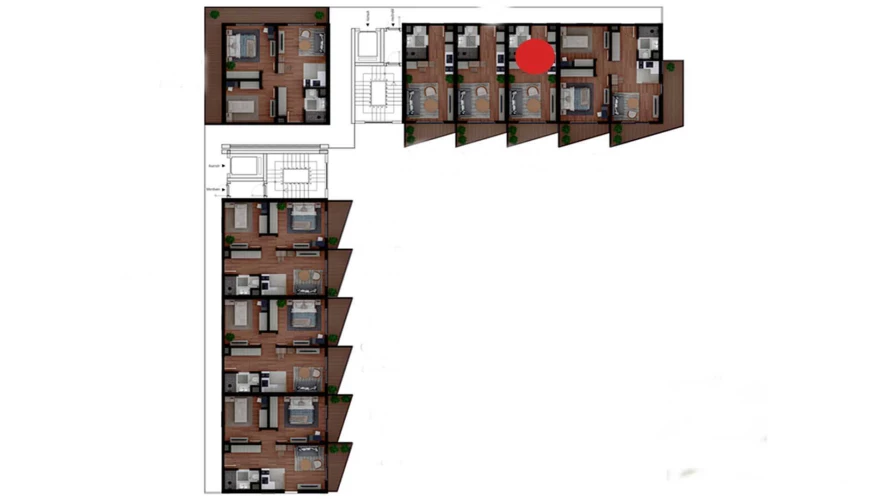 3-комнатная квартира 51.01 м²  2/2 этаж