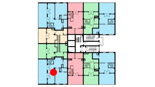 3-xonali xonadon 188.3 m²  16/16 qavat | Musaffo Turar-joy majmuasi