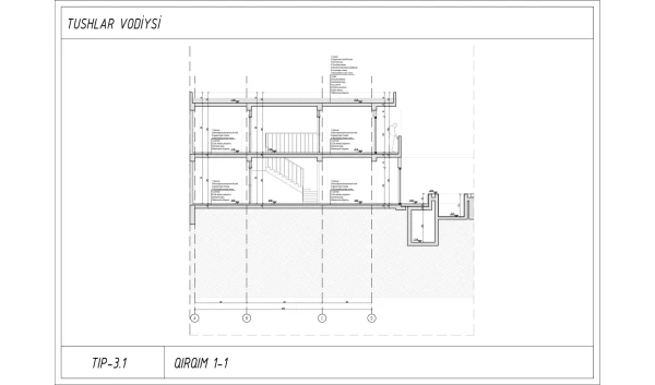 4-xonali xonadon 114.24 m²  2/4 qavat | TUSHLAR VODIYSI Turar-joy majmuasi