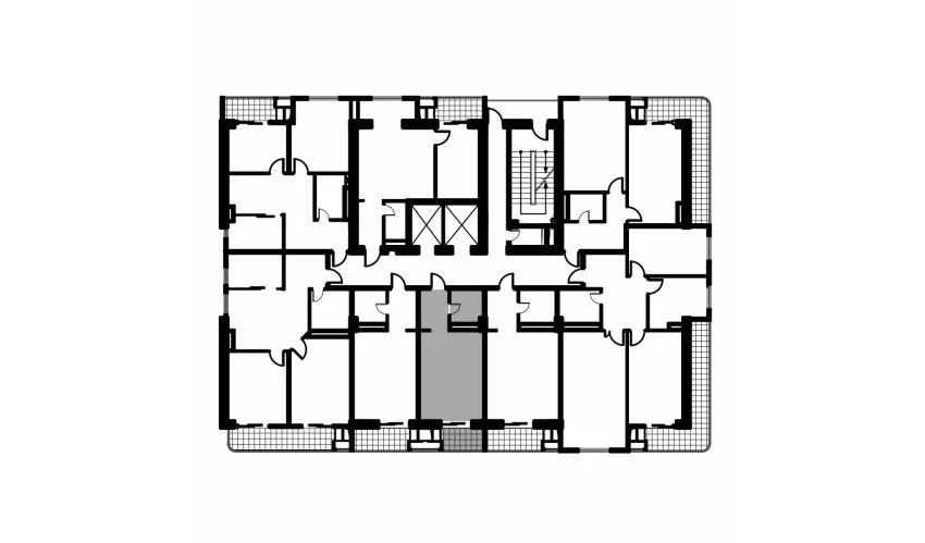 1-xonali xonadon 29.8 m²  10/12 qavat | NAVRUZ GROUP Turar-joy majmuasi