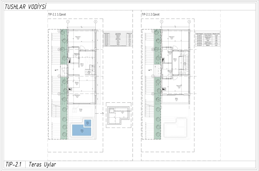 4-xonali xonadon 118.528 m²  2/2 qavat