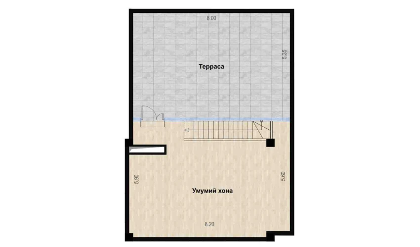 4-комнатная квартира 178.05 м²  7/7 этаж | Жилой комплекс Bochka Resort