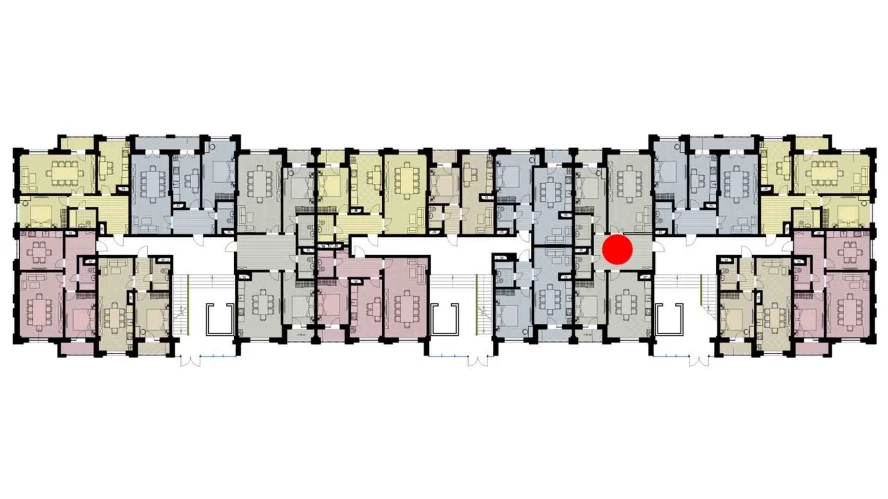 3-комнатная квартира 109.16 м²  2/2 этаж