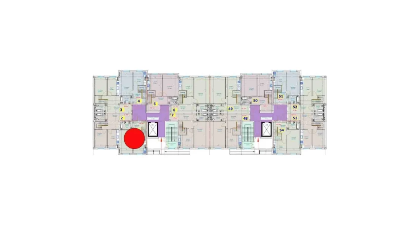 1-комнатная квартира 95.5 м²  1/9 этаж | Жилой комплекс YANGI AVLOD