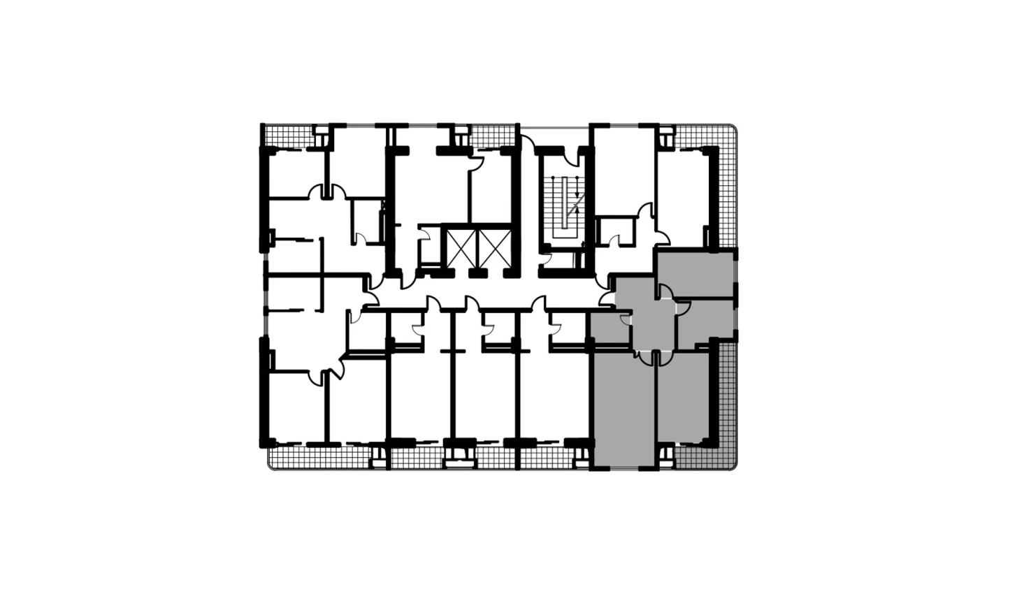 4-xonali xonadon 89 m²  7/7 qavat