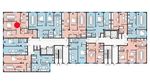 3-xonali xonadon 78.95 m²  1/12 qavat | Zangota City 1 -ETAP Turar-joy majmuasi