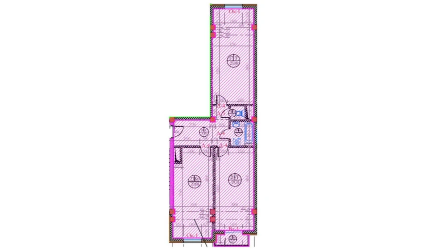 3-комнатная квартира 86 м²  5/8 этаж | Жилой комплекс Ziynat Capital