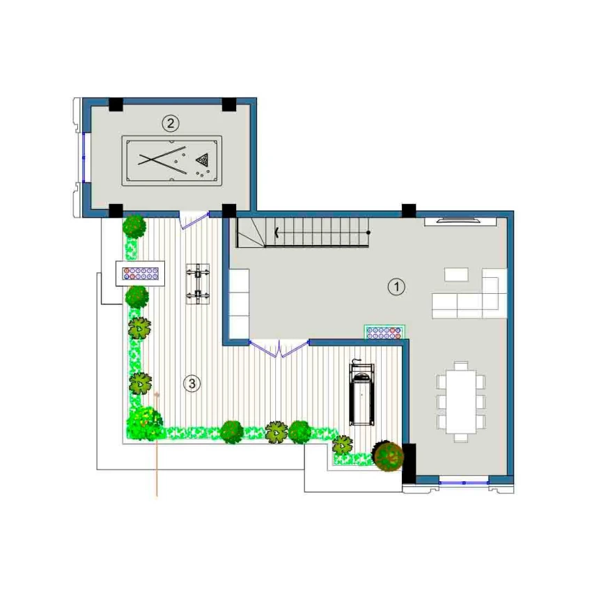 4-комнатная квартира 92 м²  9/9 этаж