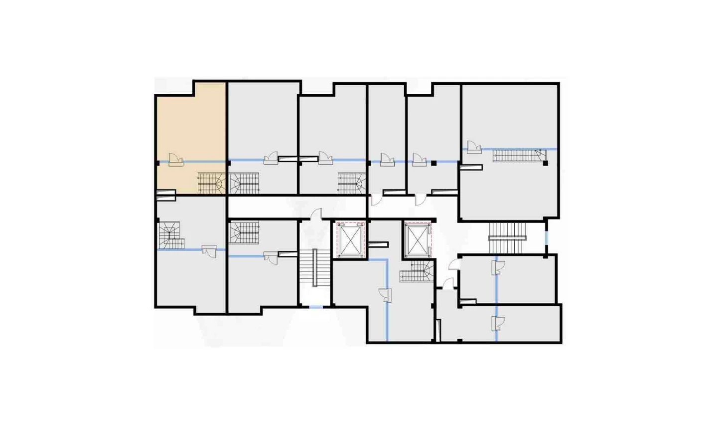 2-xonali xonadon 98.85 m²  7/7 qavat | Bochka Resort Turar-joy majmuasi