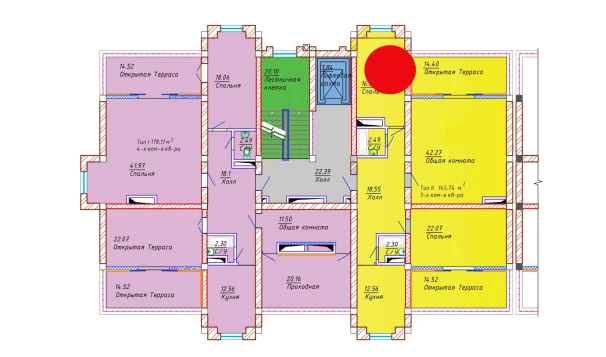 3-комнатная квартира 145.74 м²  10/10 этаж | Жилой комплекс Samarqand Park Avenue