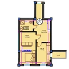 1-комн. квартира 53.6 м²  10/11 этаж | Жилой комплекс ANHOR AVENUE